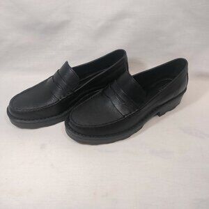 Classic Women's Black Penny Loafers